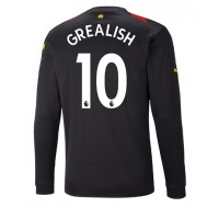 Manchester City Jack Grealish #10 Udebanetrøje 2022-23 Langærmet